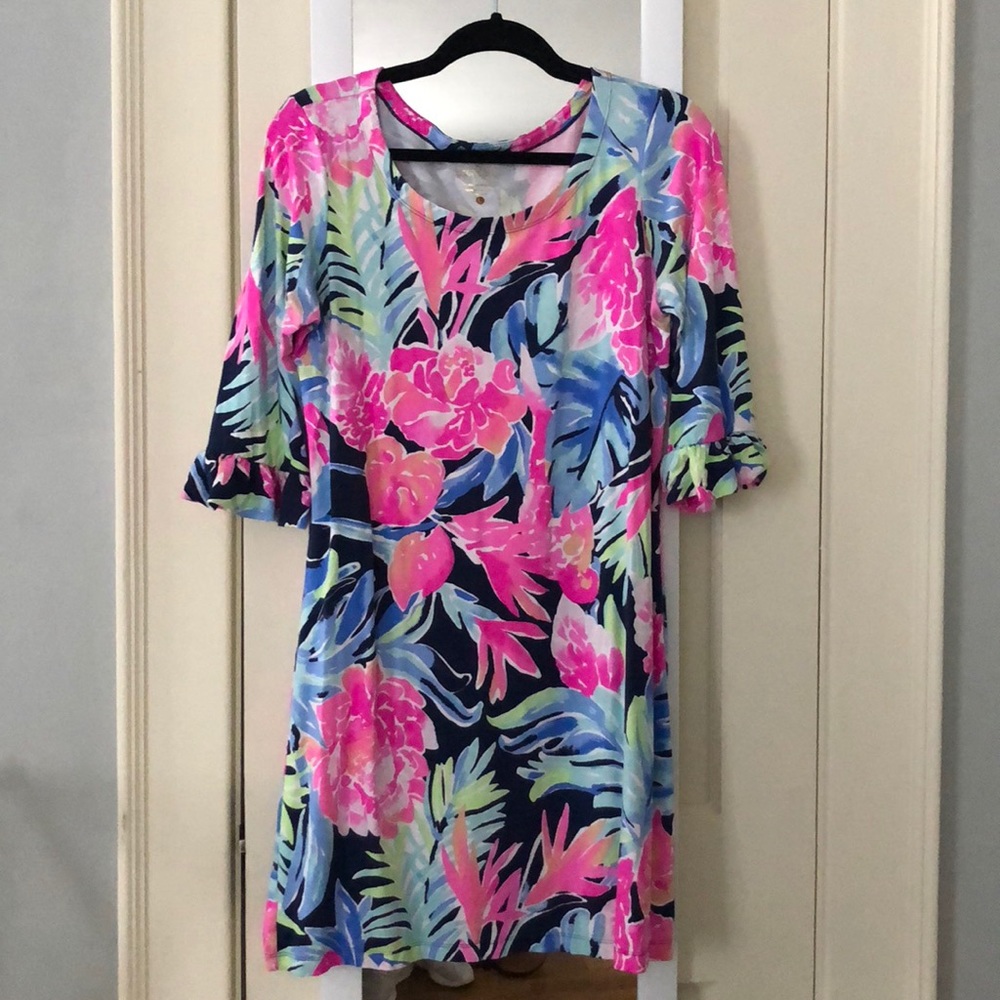 Lily Pulitzer Ruffle Sleeve Dress